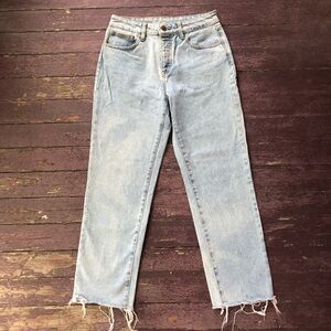 Brandy Melville High Rise Light Blue Jeans
